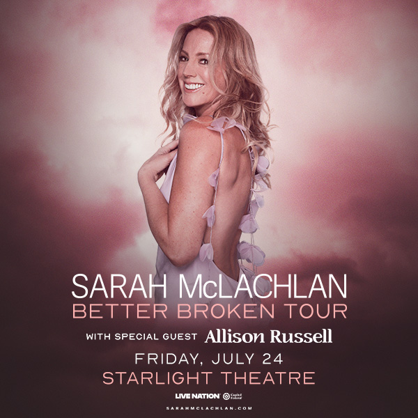 Sarah McLachlan | Kansas City Starlight Theatre